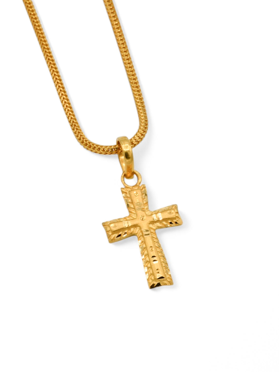 22ct Gold Cross Pendant