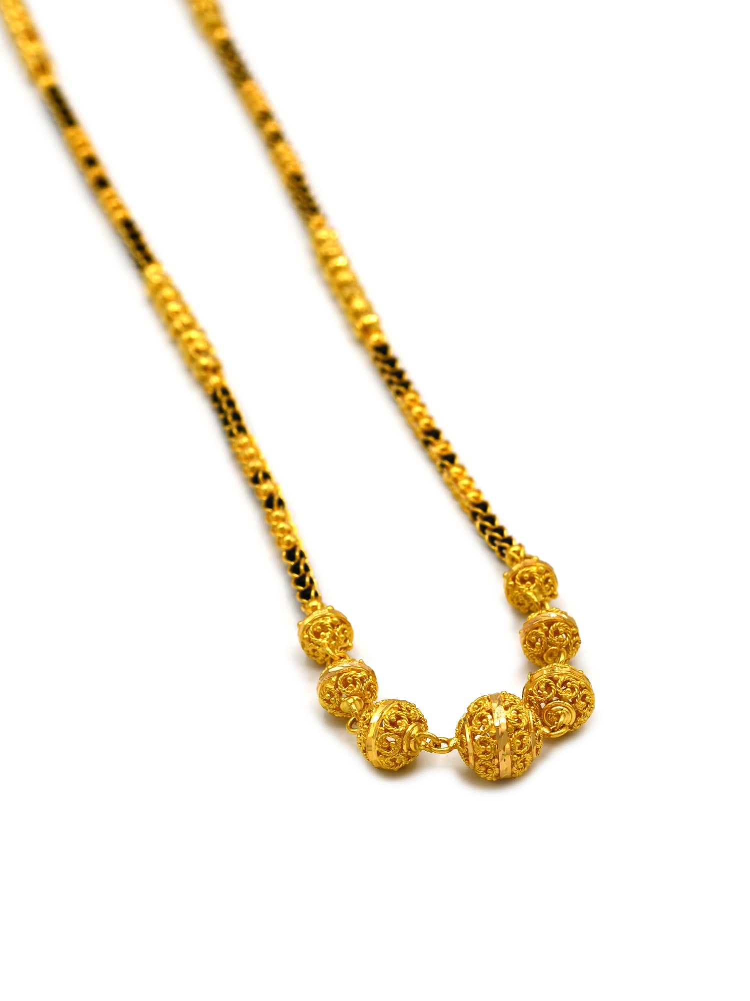 22ct Gold Ball Mangal Sutra