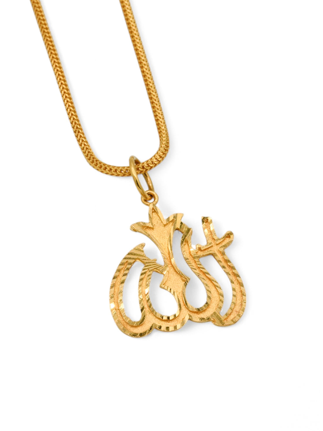 22ct Gold Allah Pendant