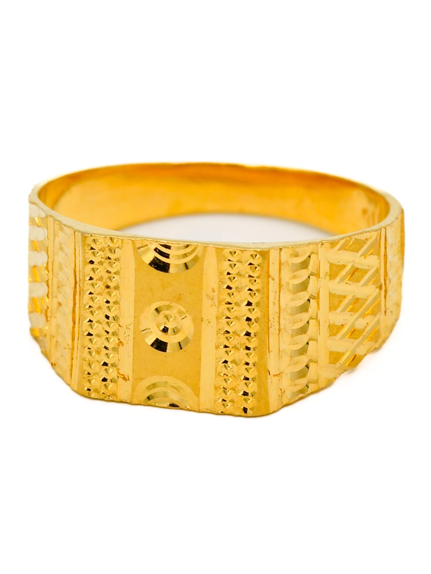 22ct Gold Mens Ring – Roop Darshan