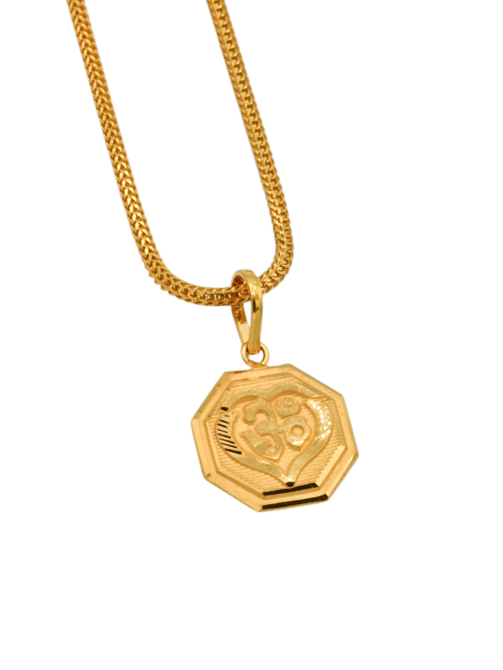 22ct Gold Om Pendant