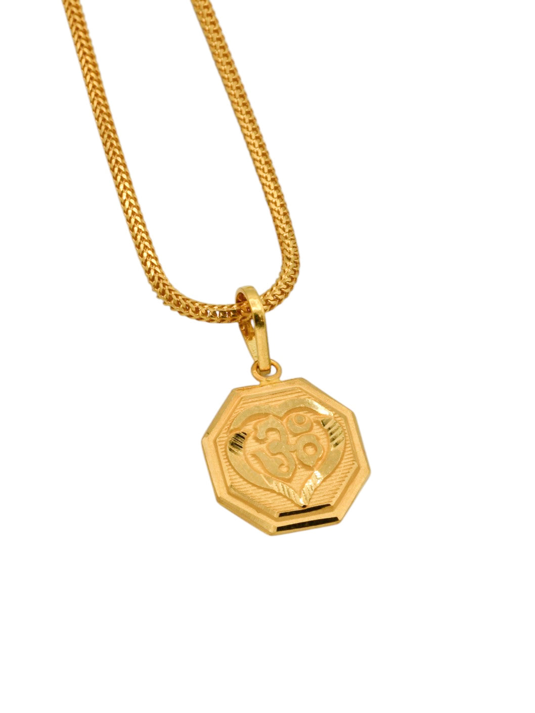 22ct Gold Om Pendant