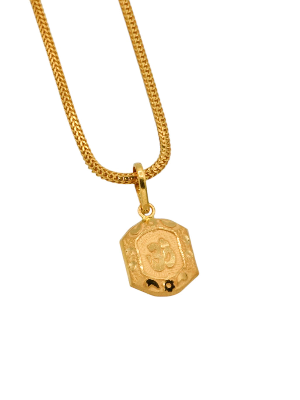 22ct Gold Om Pendant