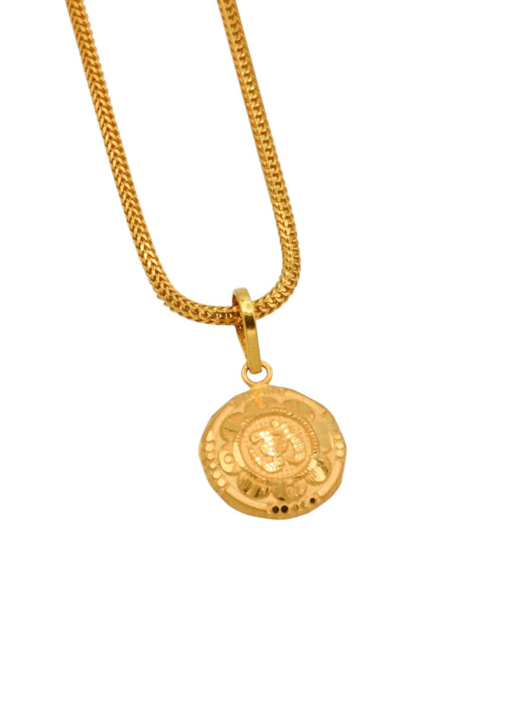 22ct Gold Om Pendant