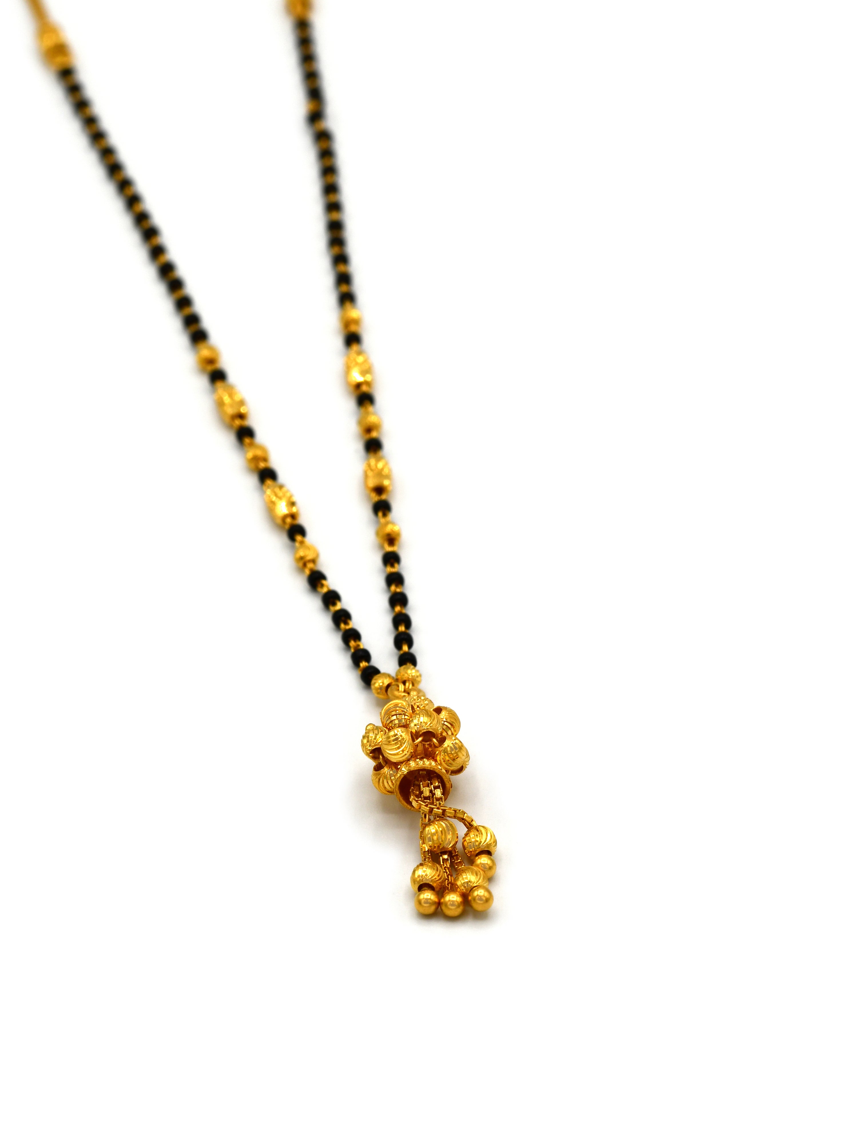 22ct Gold Ball Mangal Sutra - Roop Darshan