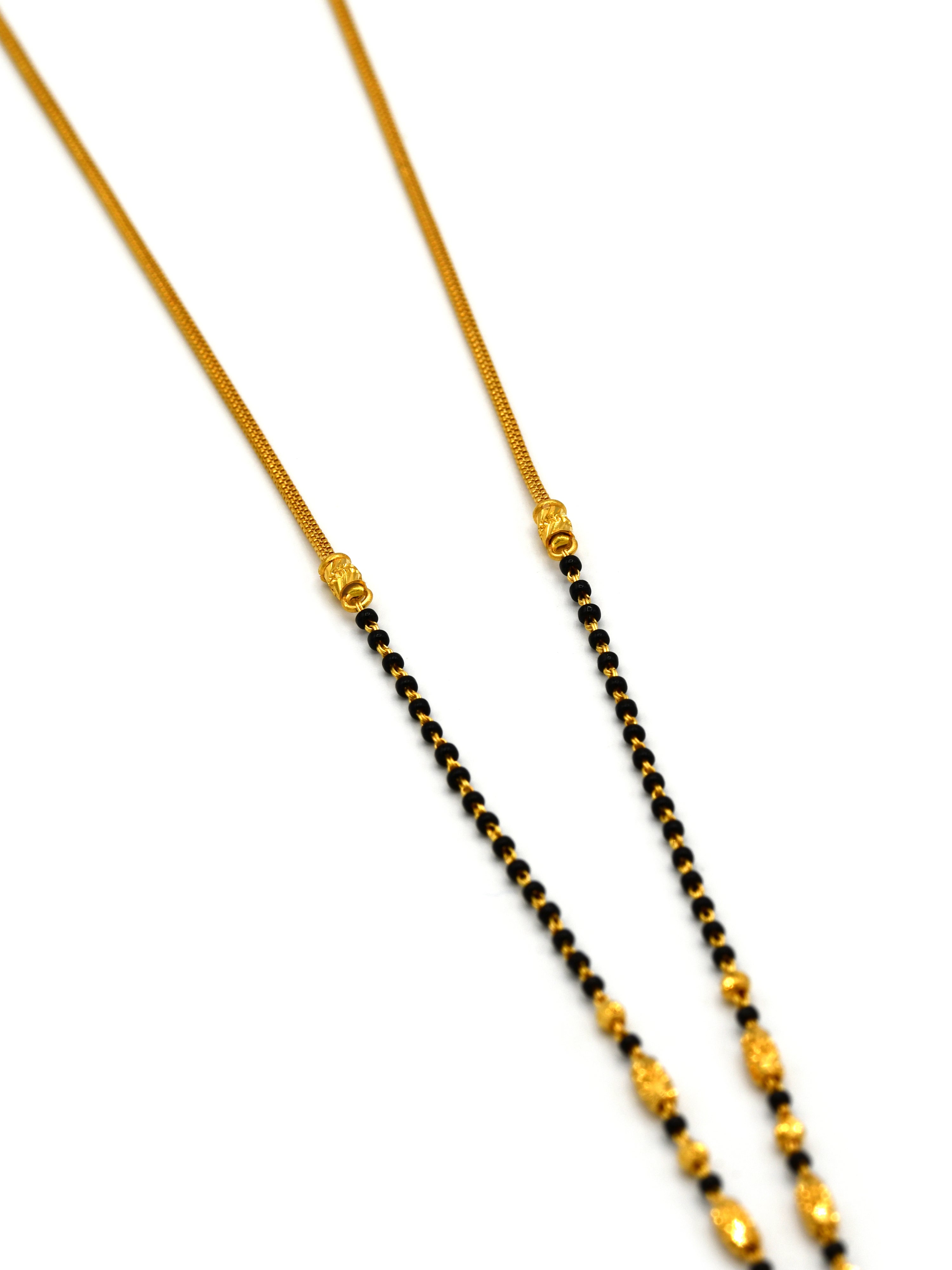 22ct Gold Ball Mangal Sutra - Roop Darshan