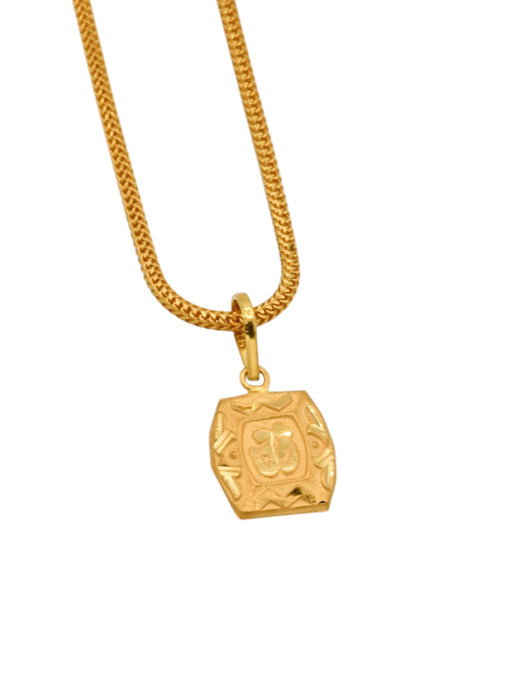 22ct Gold Om Pendant