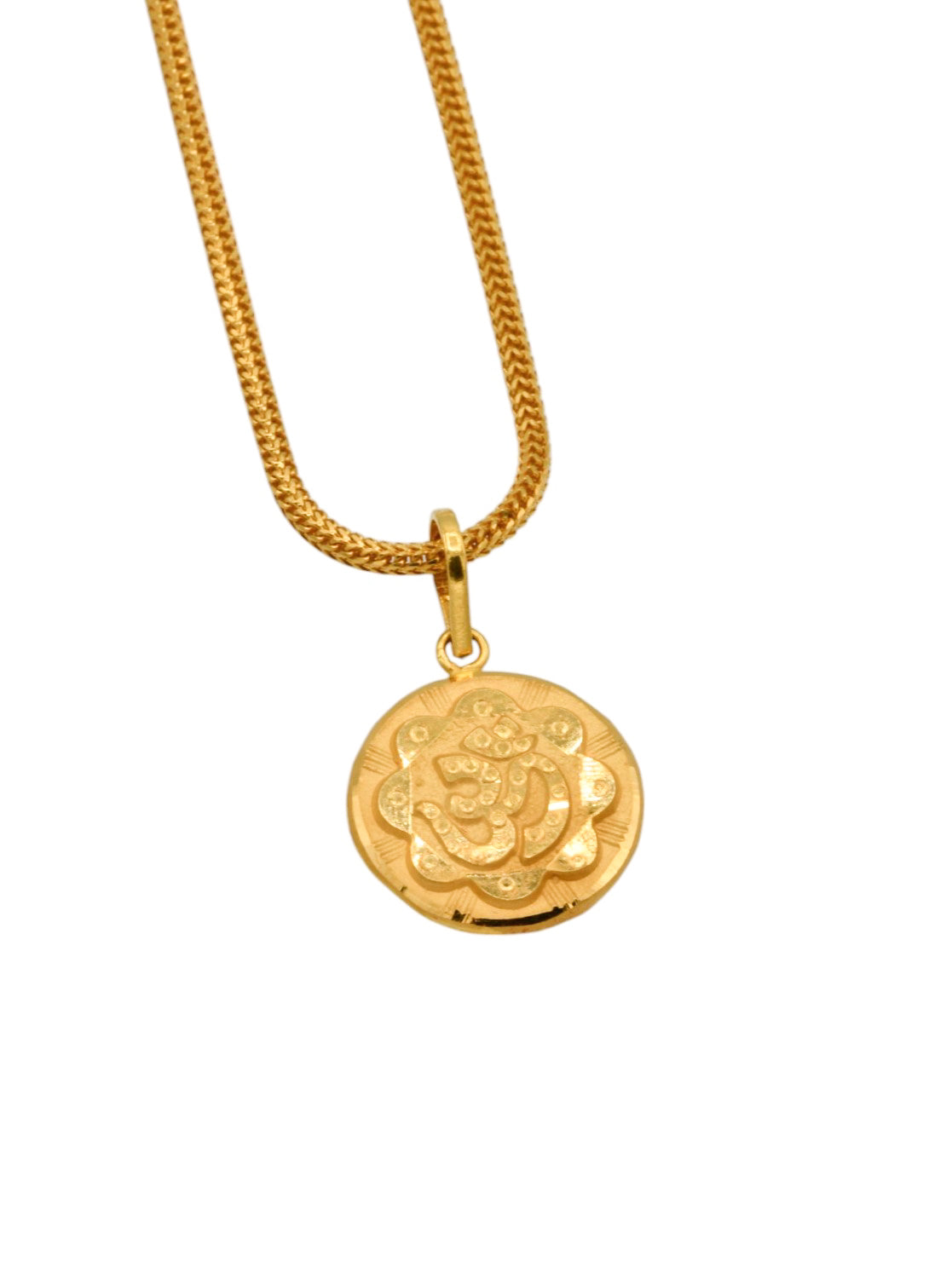 22ct Gold Om Pendant