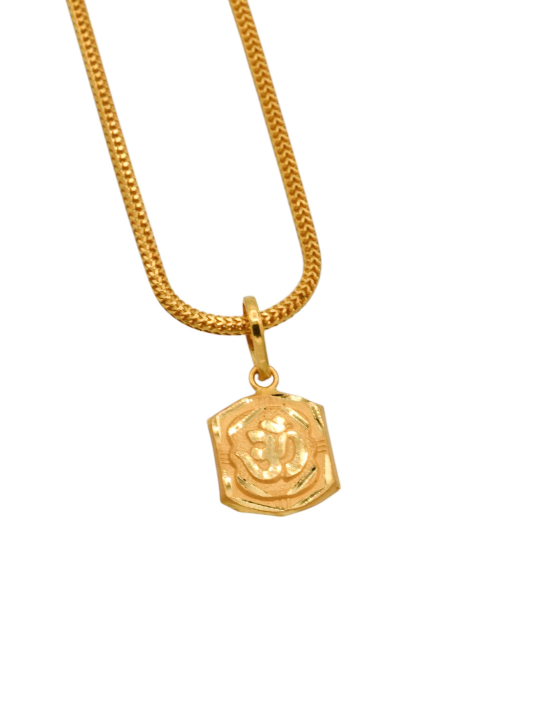 22ct Gold Om Pendant