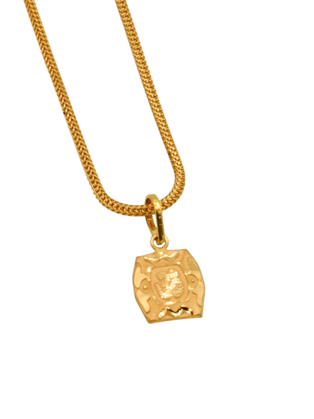 22ct Gold Om Pendant