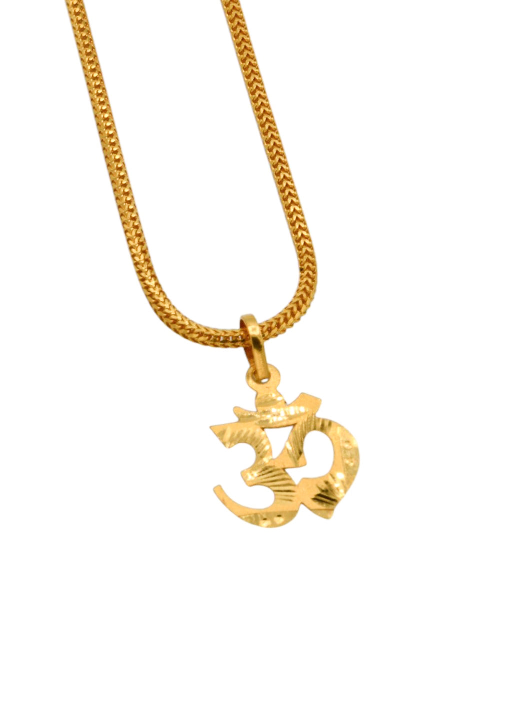 22ct Gold Om Pendant