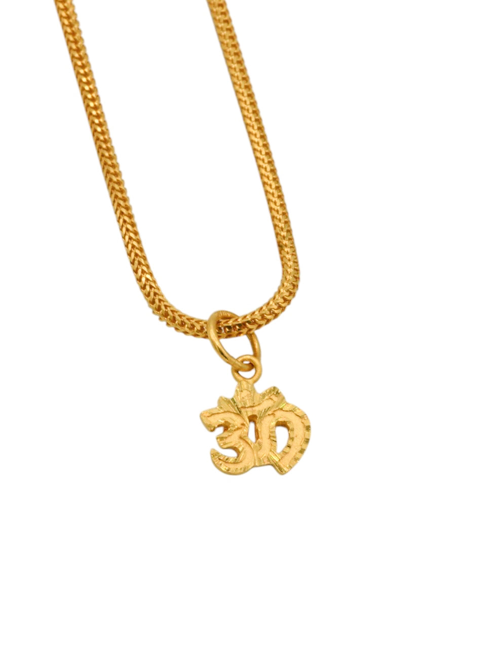 22ct Gold Om Pendant