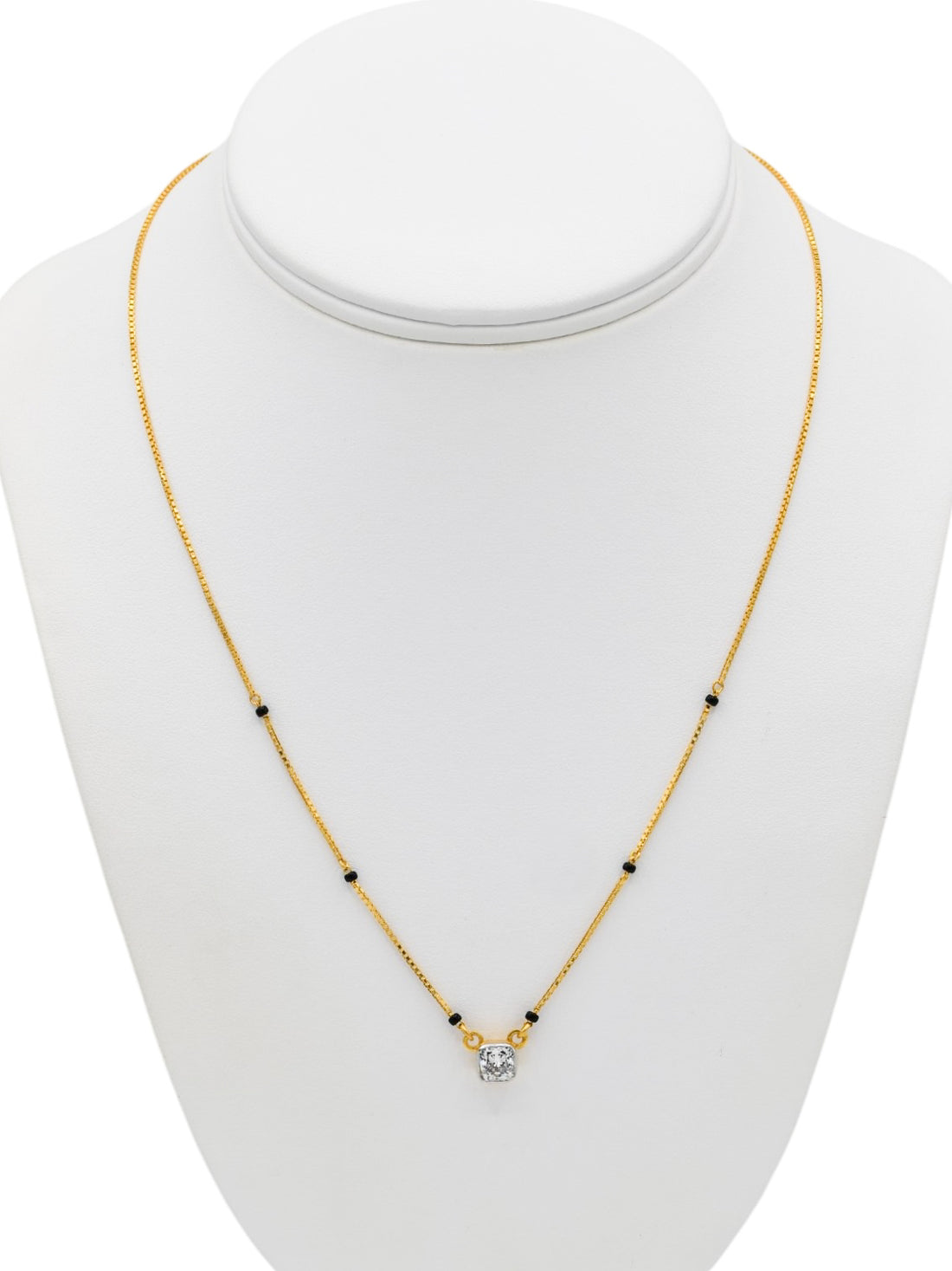 22ct Gold CZ Mangal Sutra