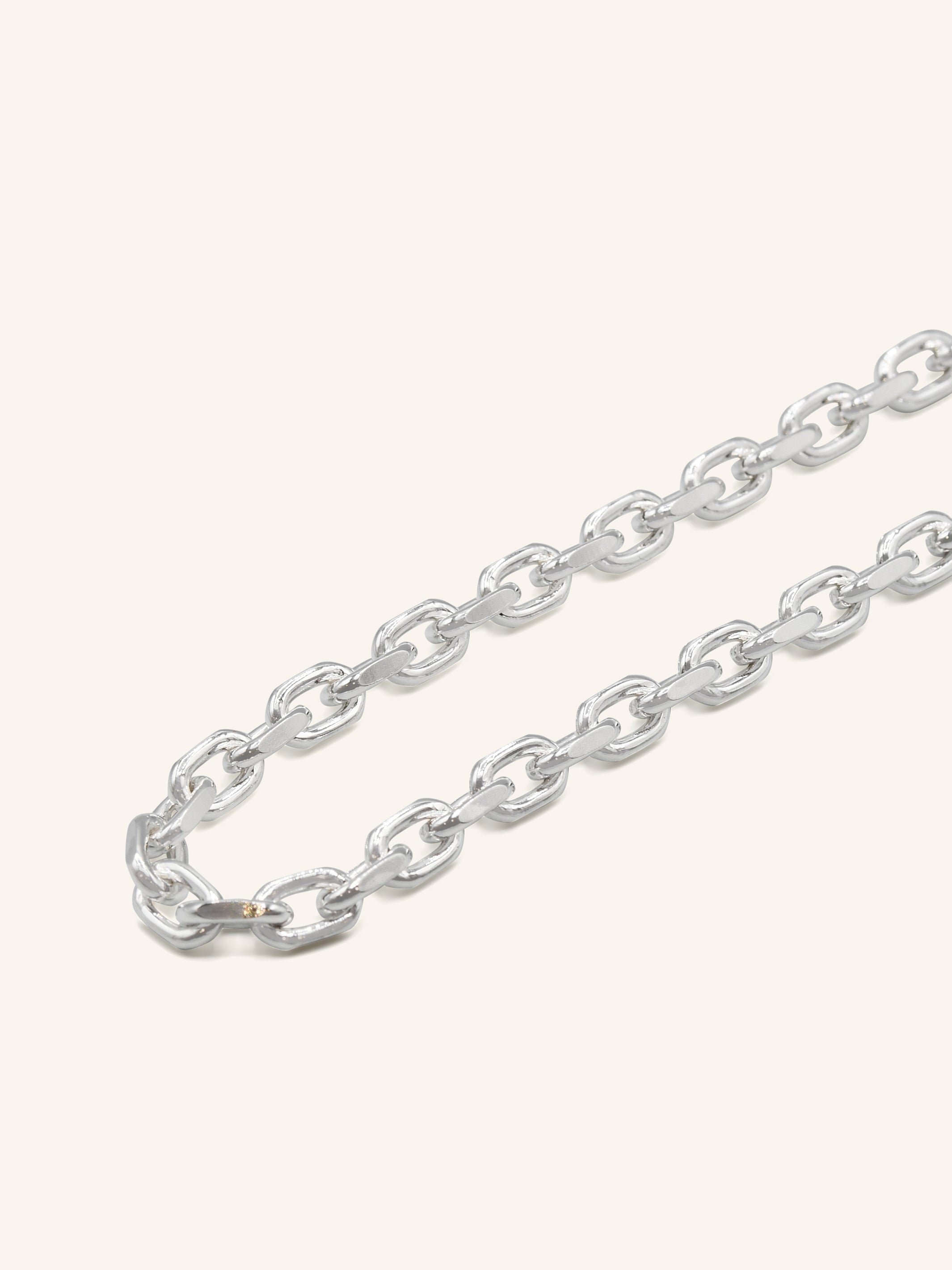 925 Sterling Silver Belcher Chain 45 cm