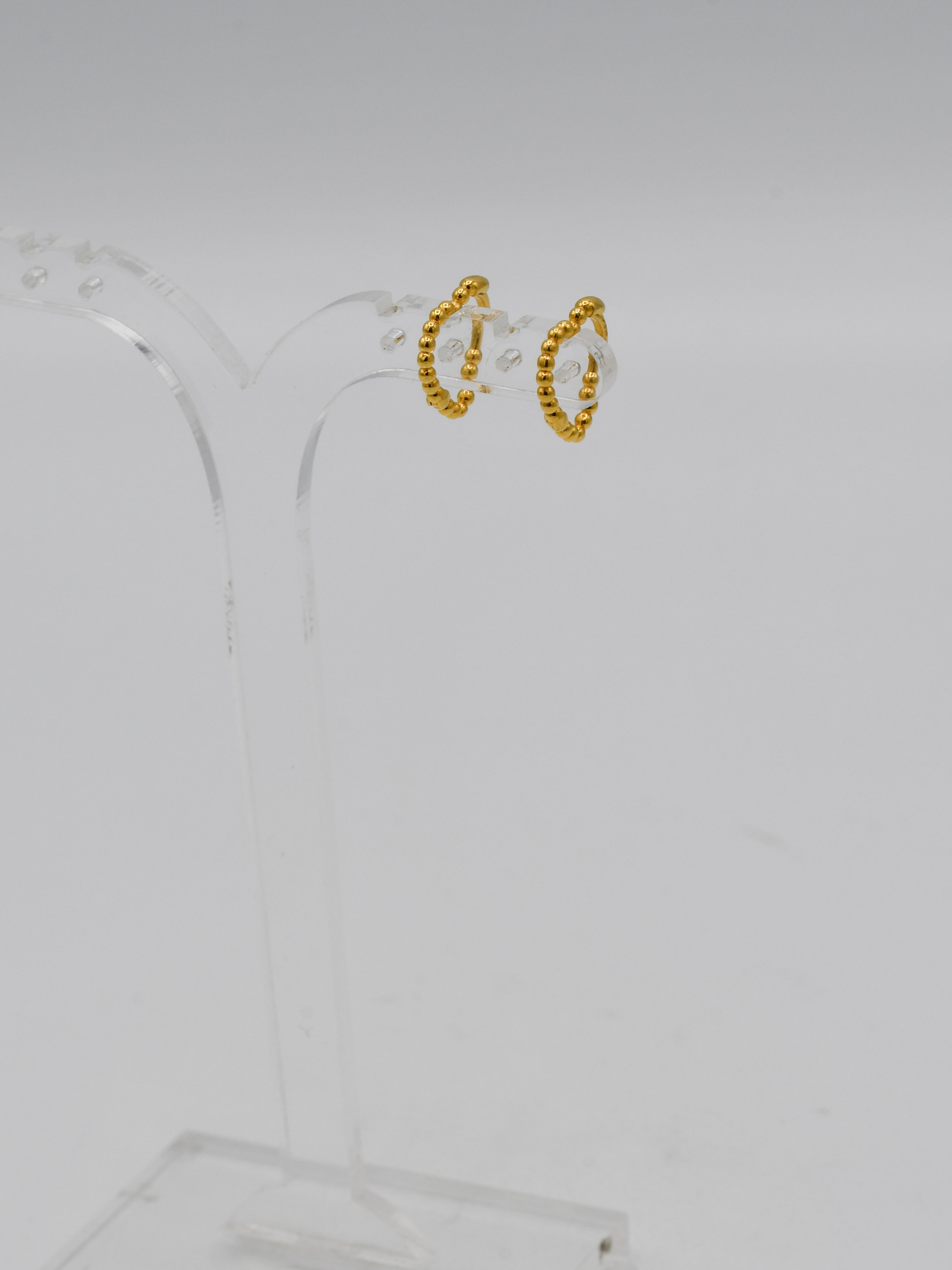 22ct Gold Heart Bali - Roop Darshan