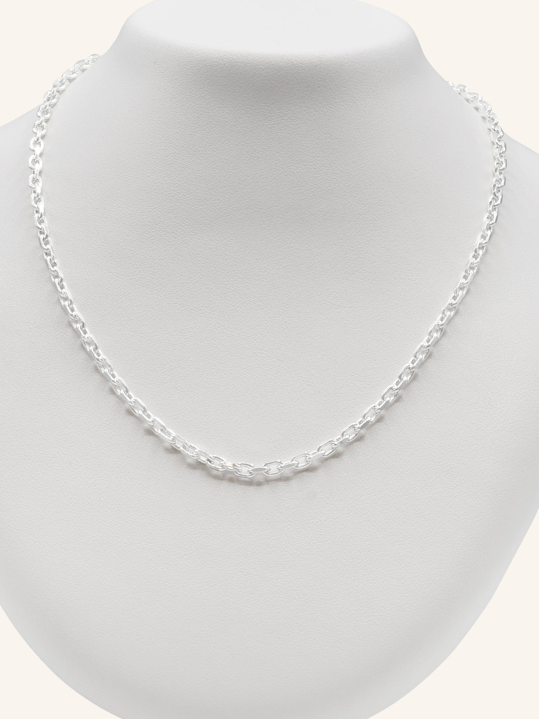 925 Sterling Silver Belcher Chain 45cm