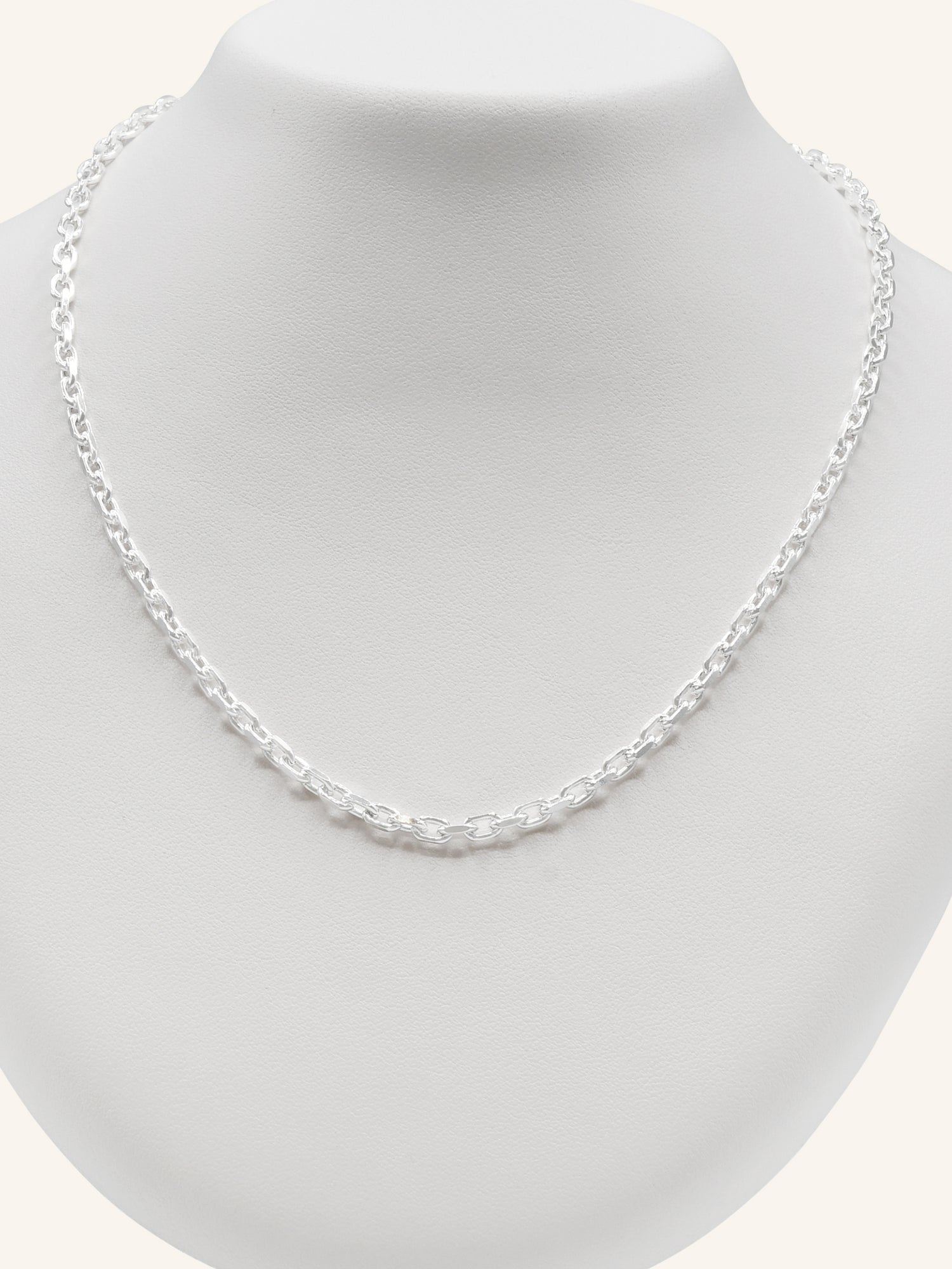 925 Sterling Silver Belcher Chain 50cm