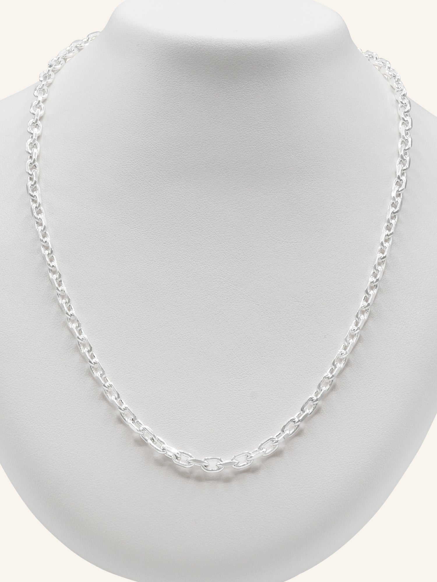 925 Sterling Silver Belcher Chain 50cm