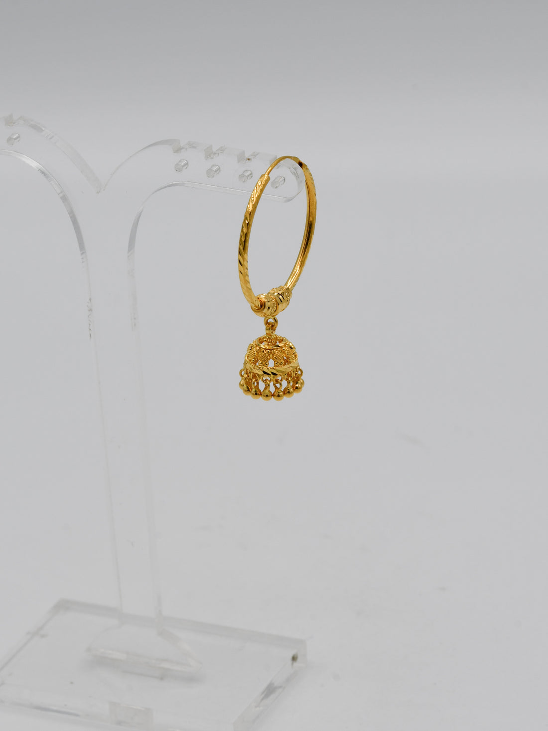 22ct Gold Ball Jhumki Bali