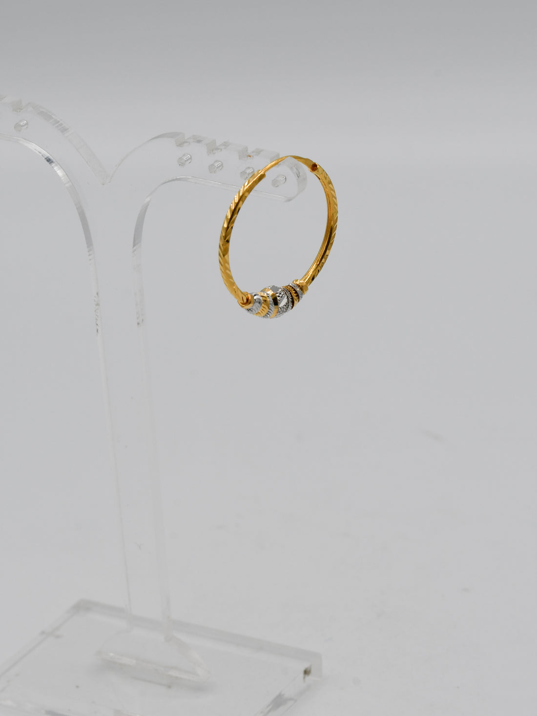 22ct Gold Two Tone Ball Bali