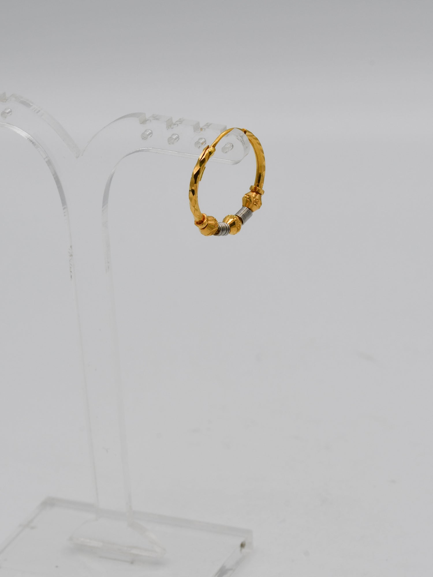 22ct Gold Two Tone Ball Bali