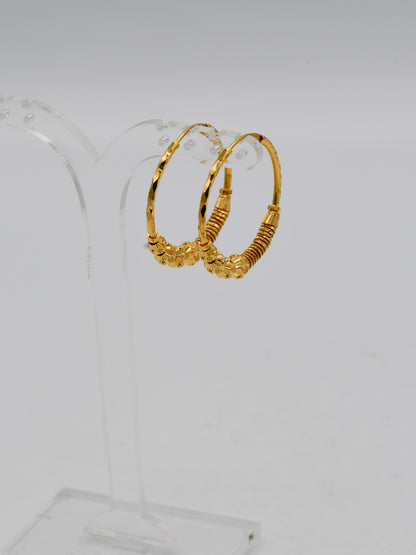 22ct Gold Ball Bali - Roop Darshan