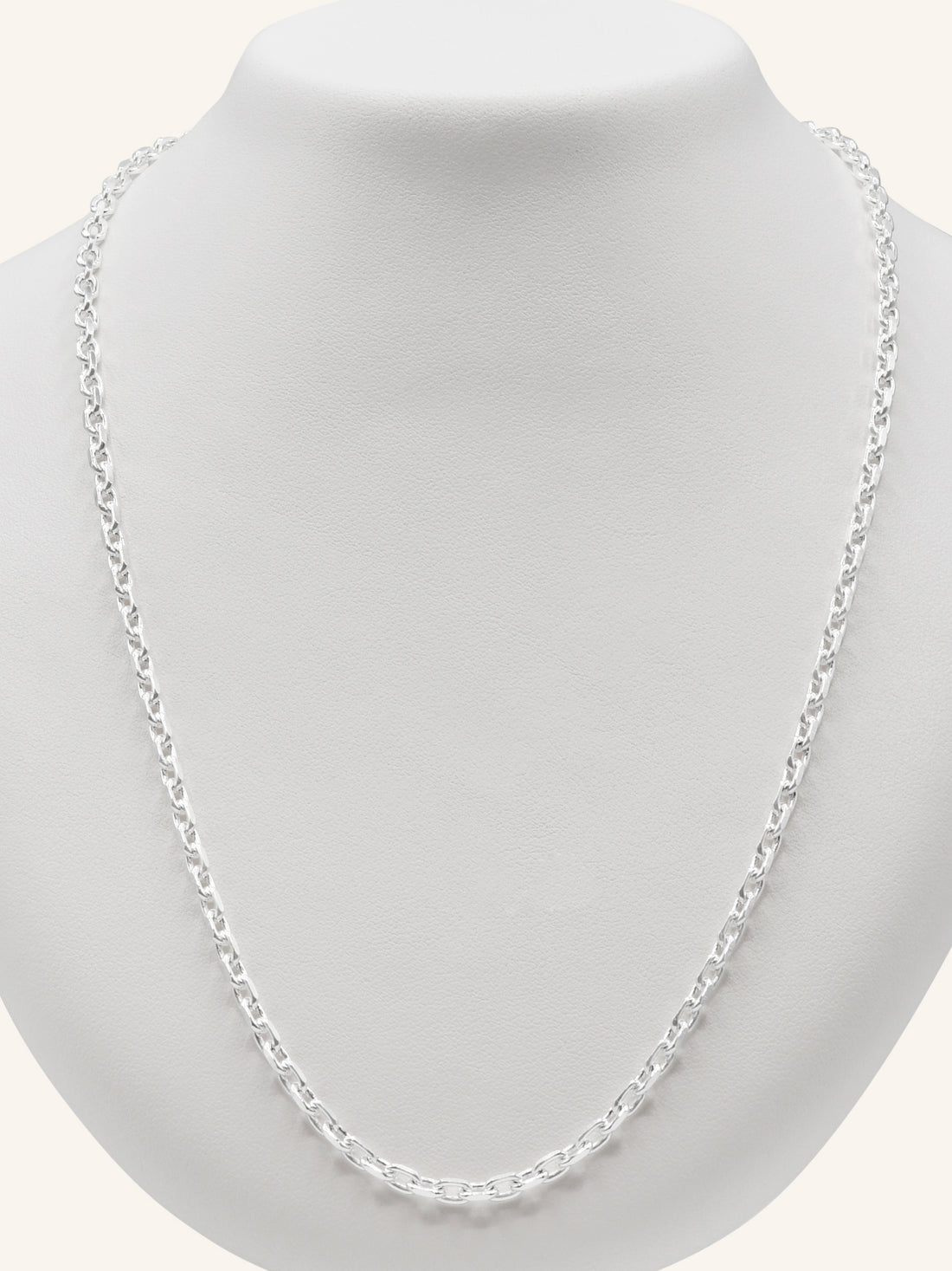 925 Sterling Silver Belcher Chain 55cm