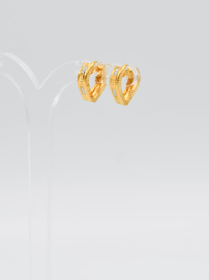 22ct Gold Two Tone Bali