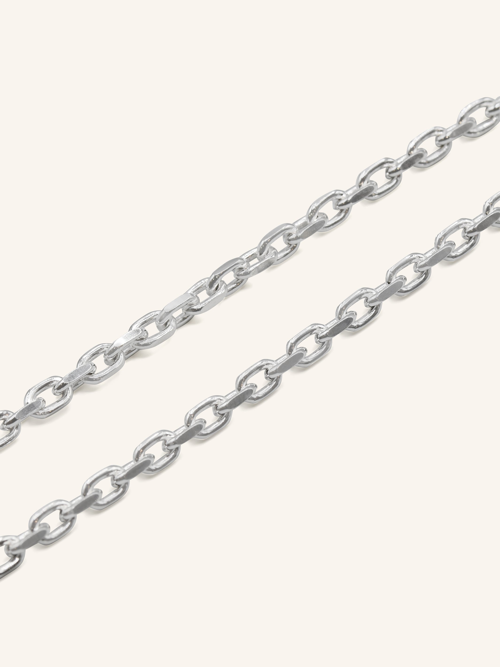925 Sterling Silver Belcher Chain 45cm