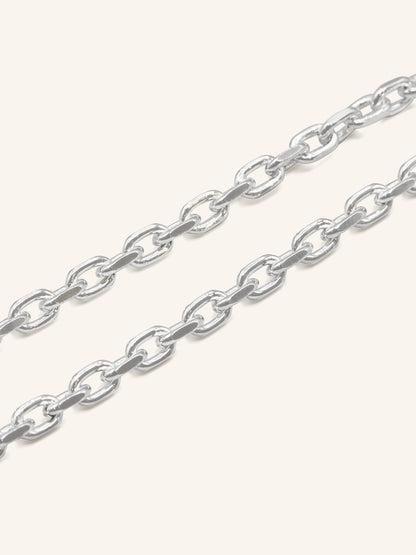 925 Sterling Silver Belcher Chain 50cm