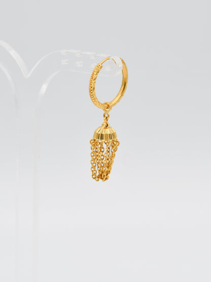 22ct Gold Jhumki Bali