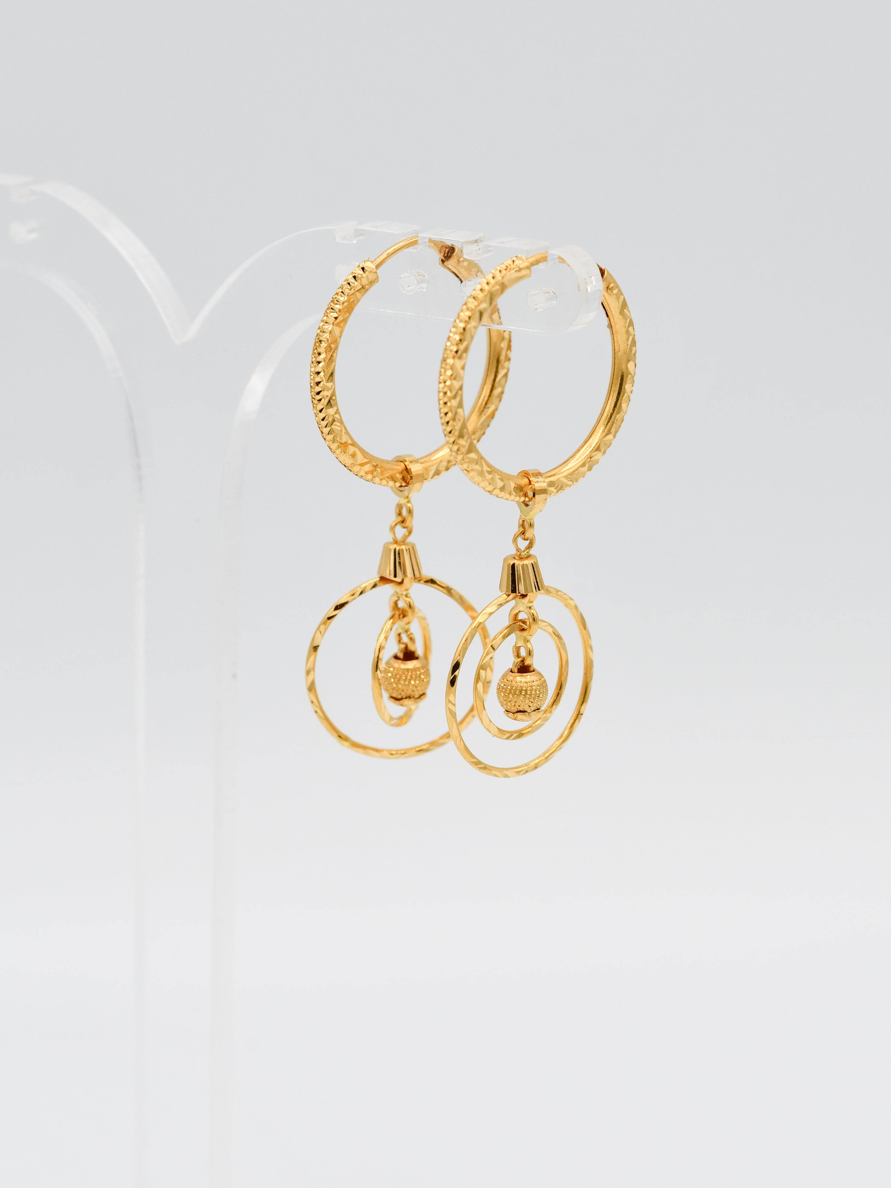 22ct Gold Bali - Roop Darshan