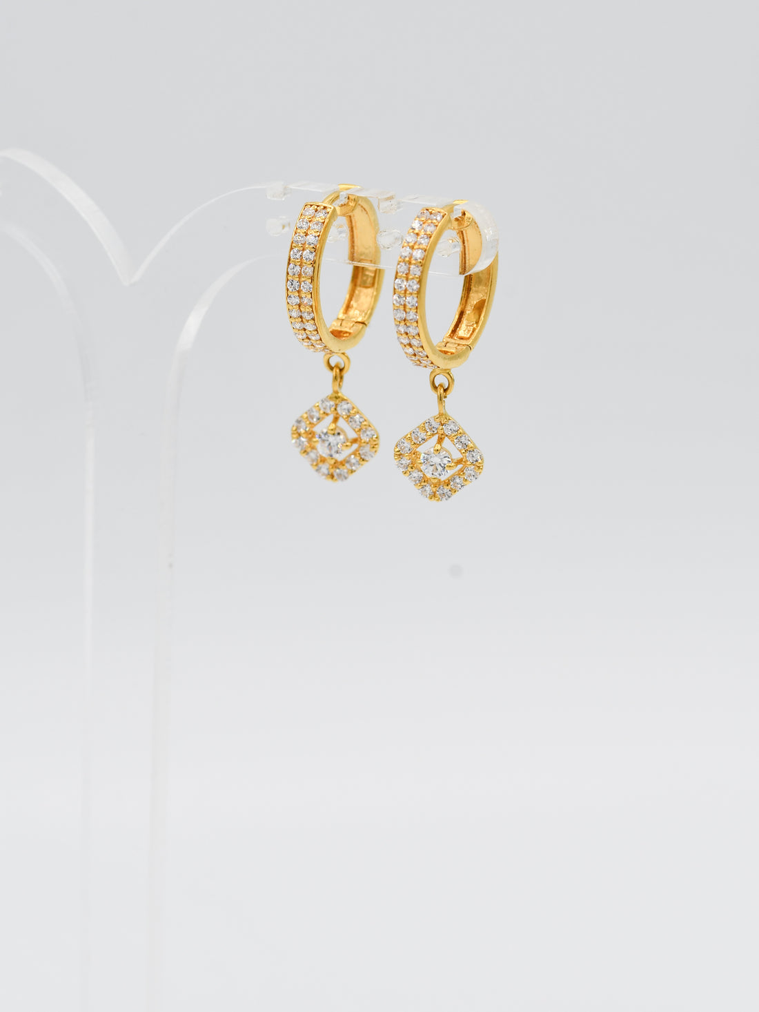 22ct Gold CZ Bali