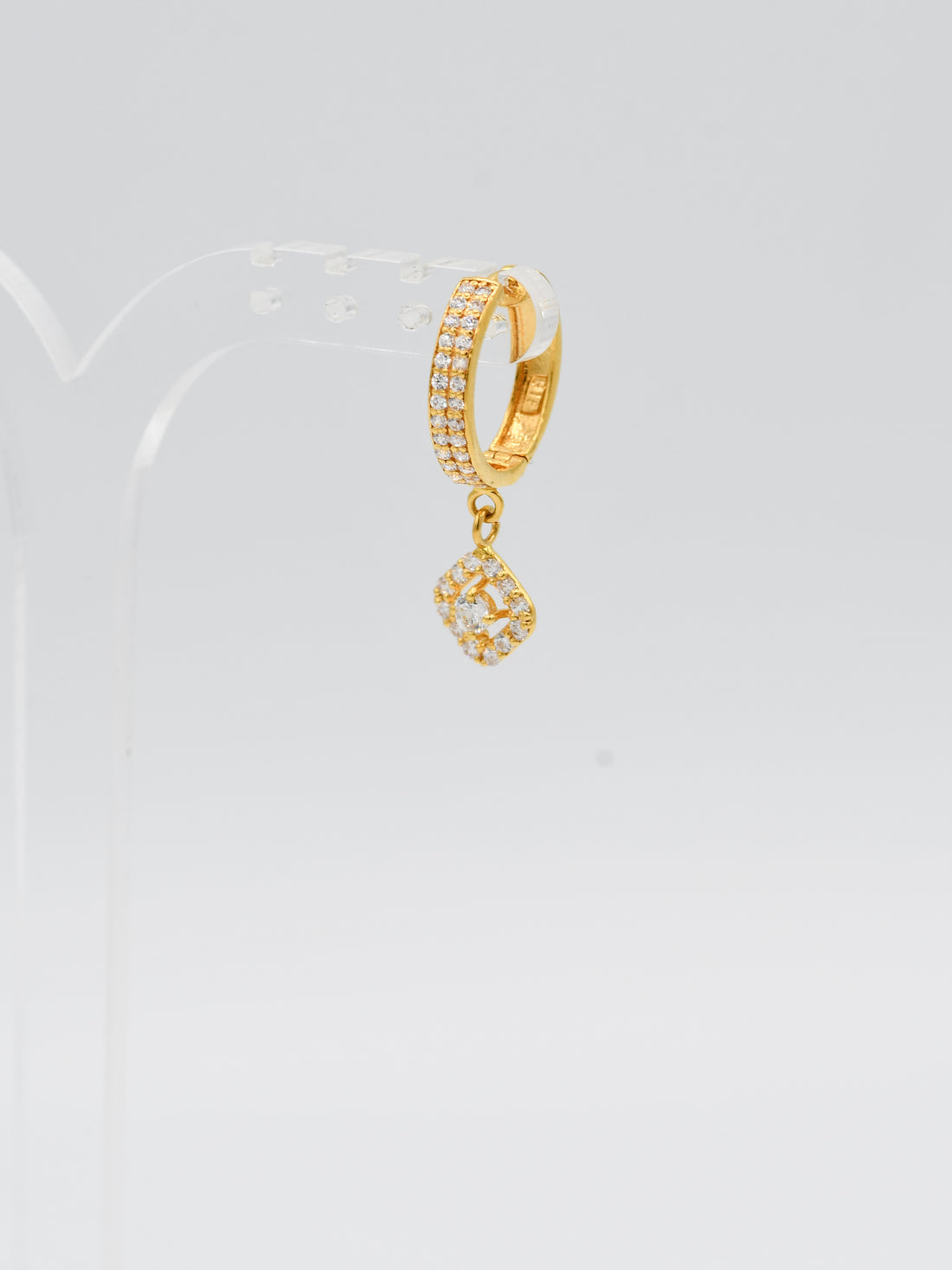 22ct Gold CZ Bali
