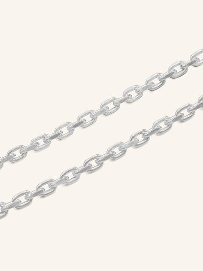 925 Sterling Silver Belcher Chain 55cm