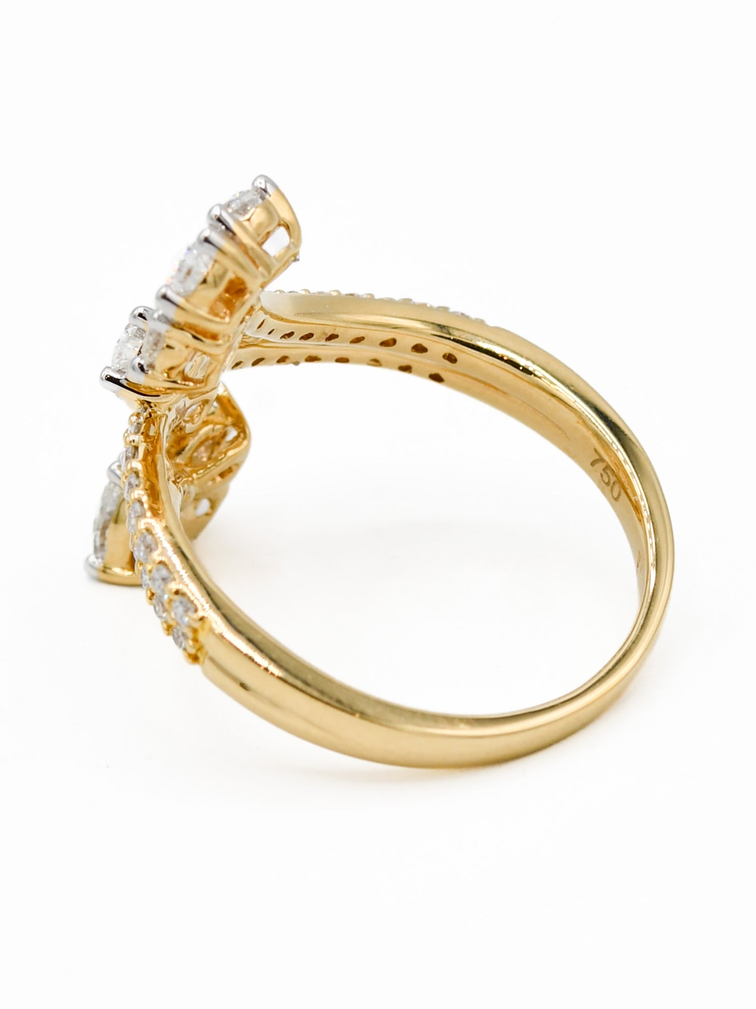 18ct Gold 1.19ct Diamond Ladies Ring - Roop Darshan