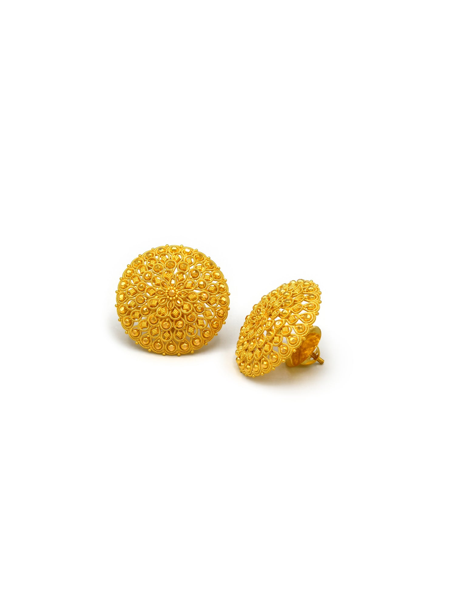 22ct Gold Stud Earrings