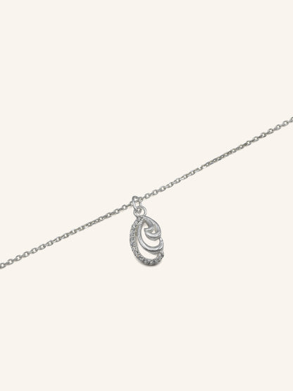 925 Sterling Silver CZ Pendant