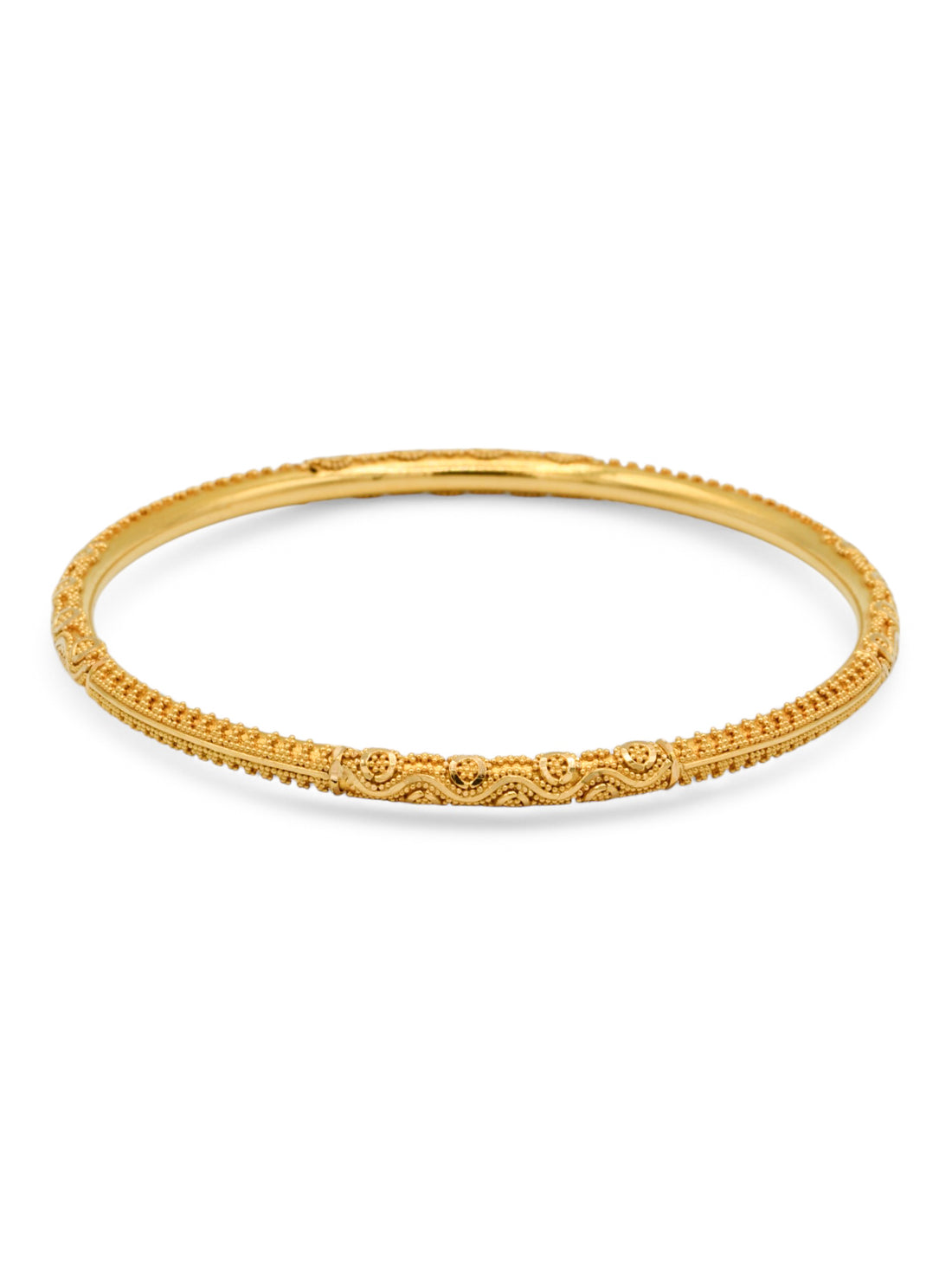 22ct Gold Pair Bangle - Roop Darshan