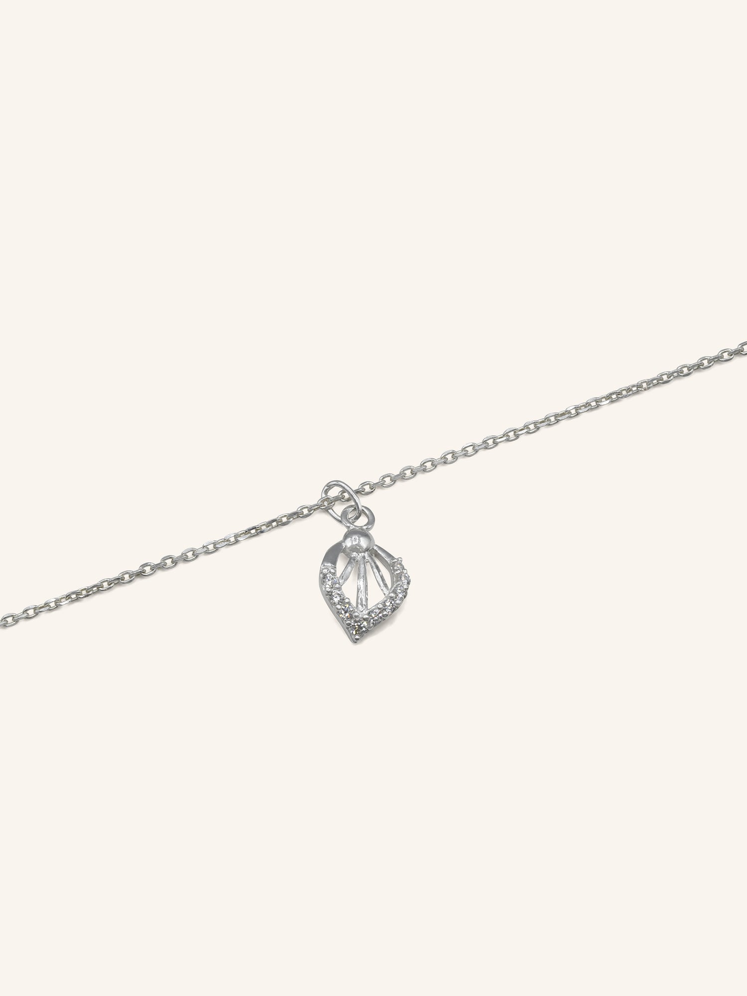 925 Sterling Silver CZ Pendant