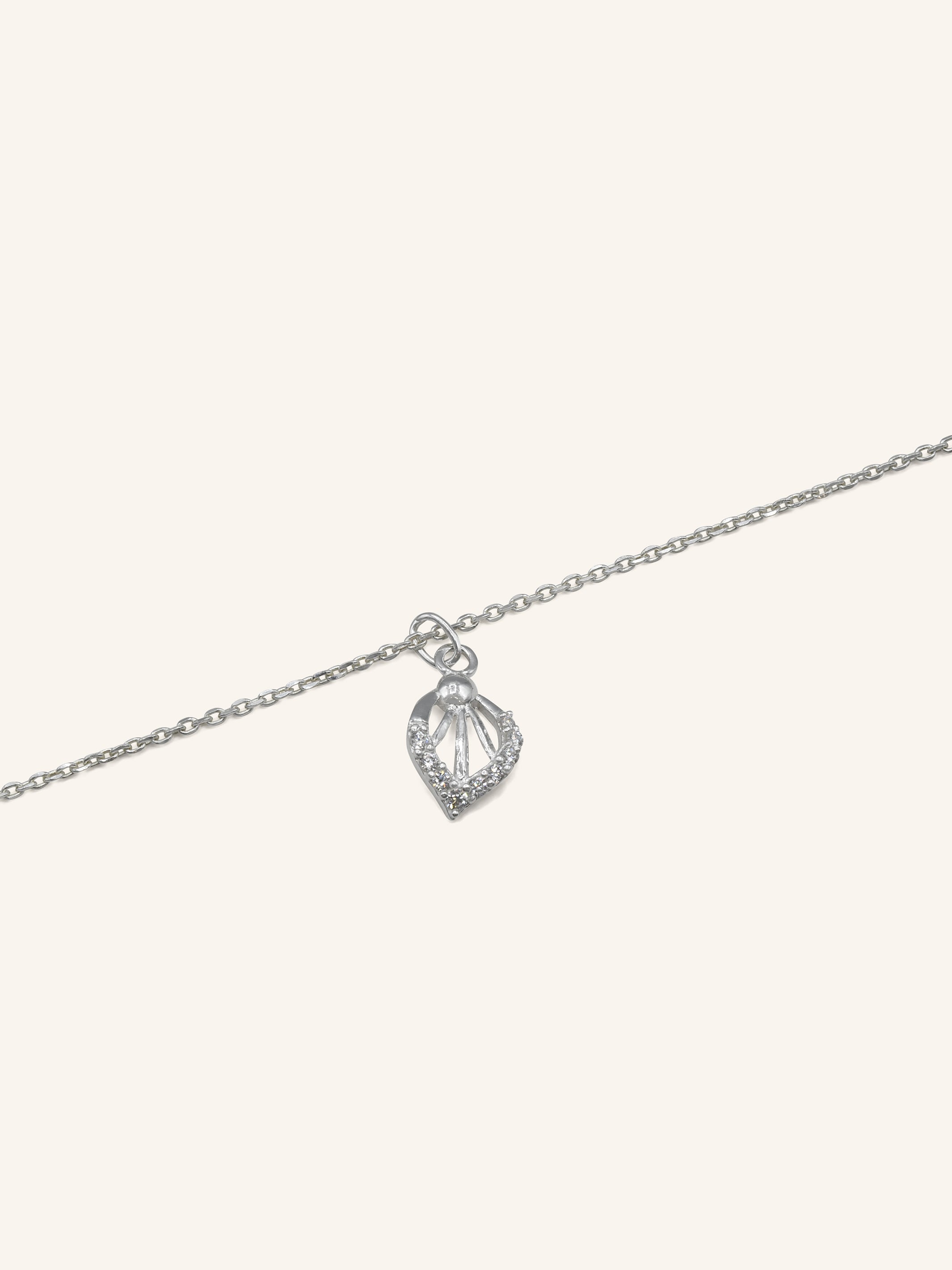 925 Sterling Silver CZ Pendant
