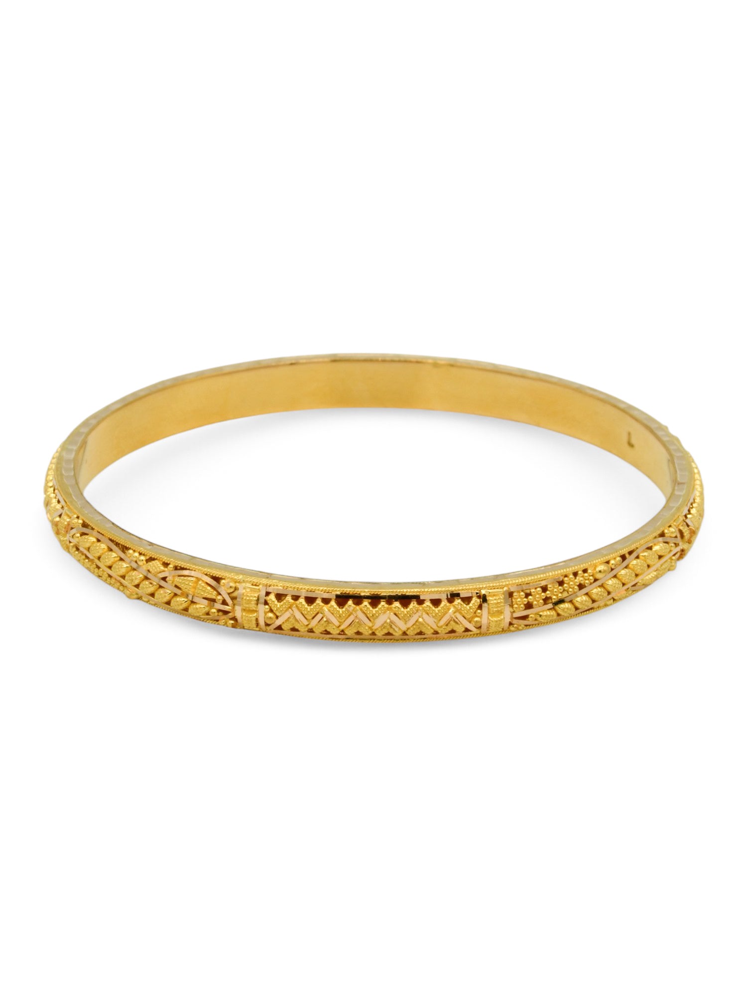 22ct Filigree Gold 4 Bangles