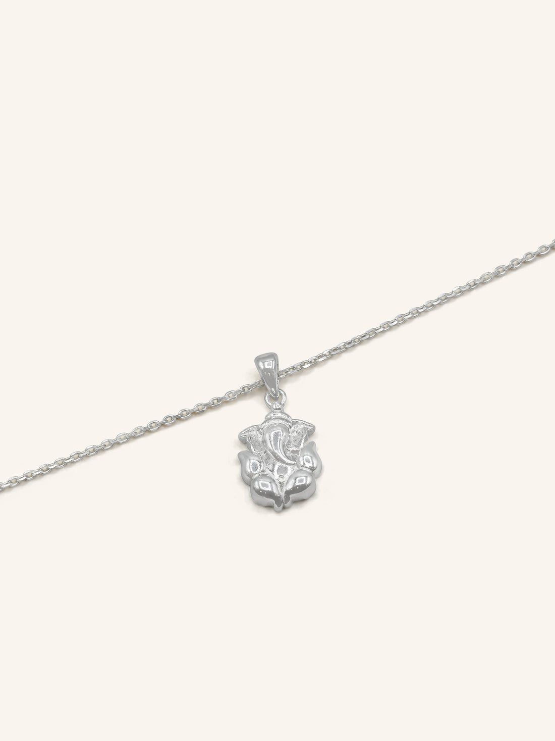 925 Sterling Silver Lord Ganesh Pendant