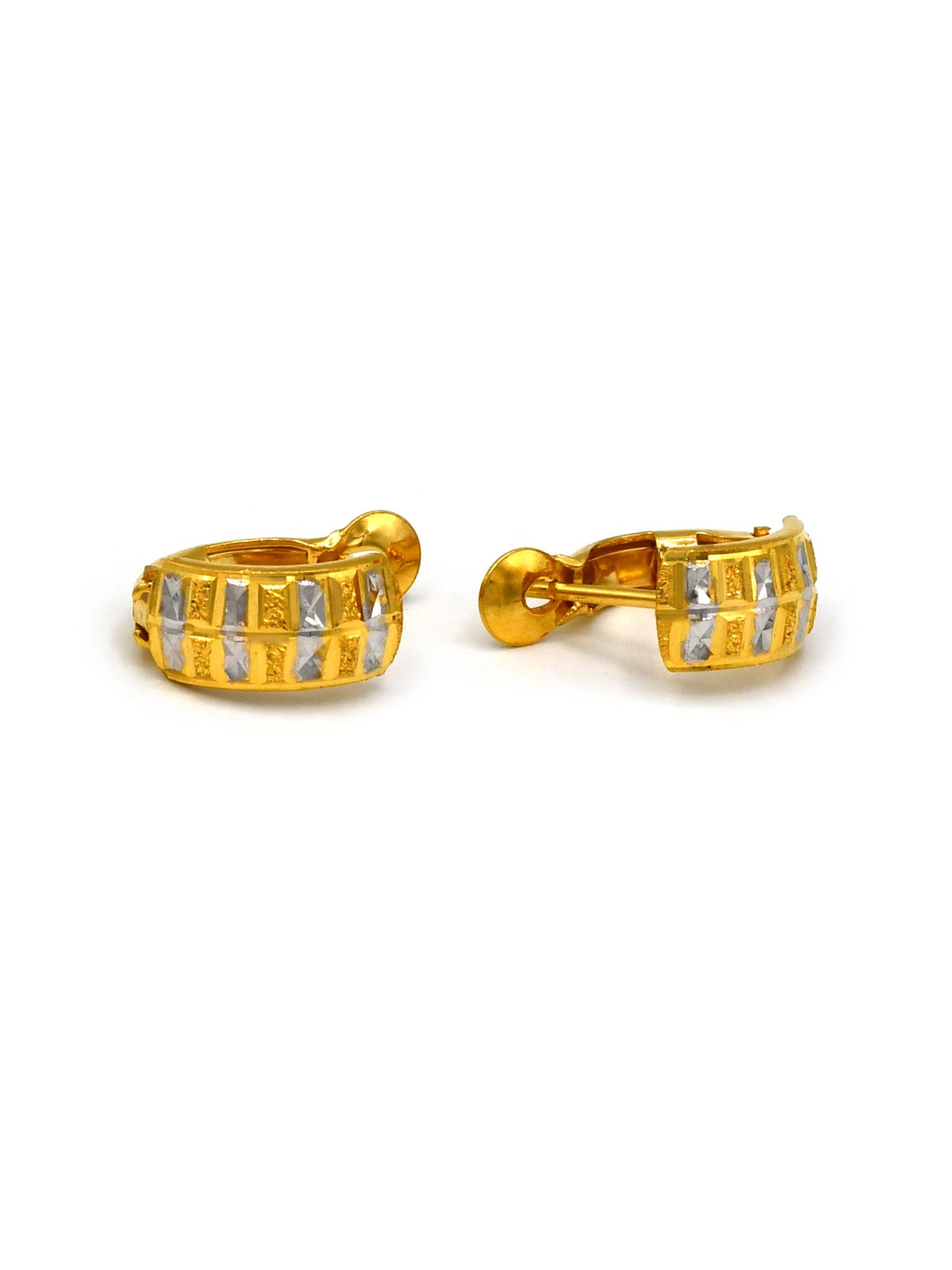 22ct Gold Two Tone Spring Bali