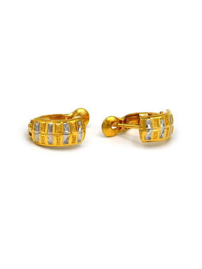 22ct Gold Two Tone Spring Bali