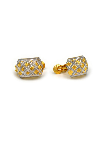 22ct Gold Two Tone Spring Bali