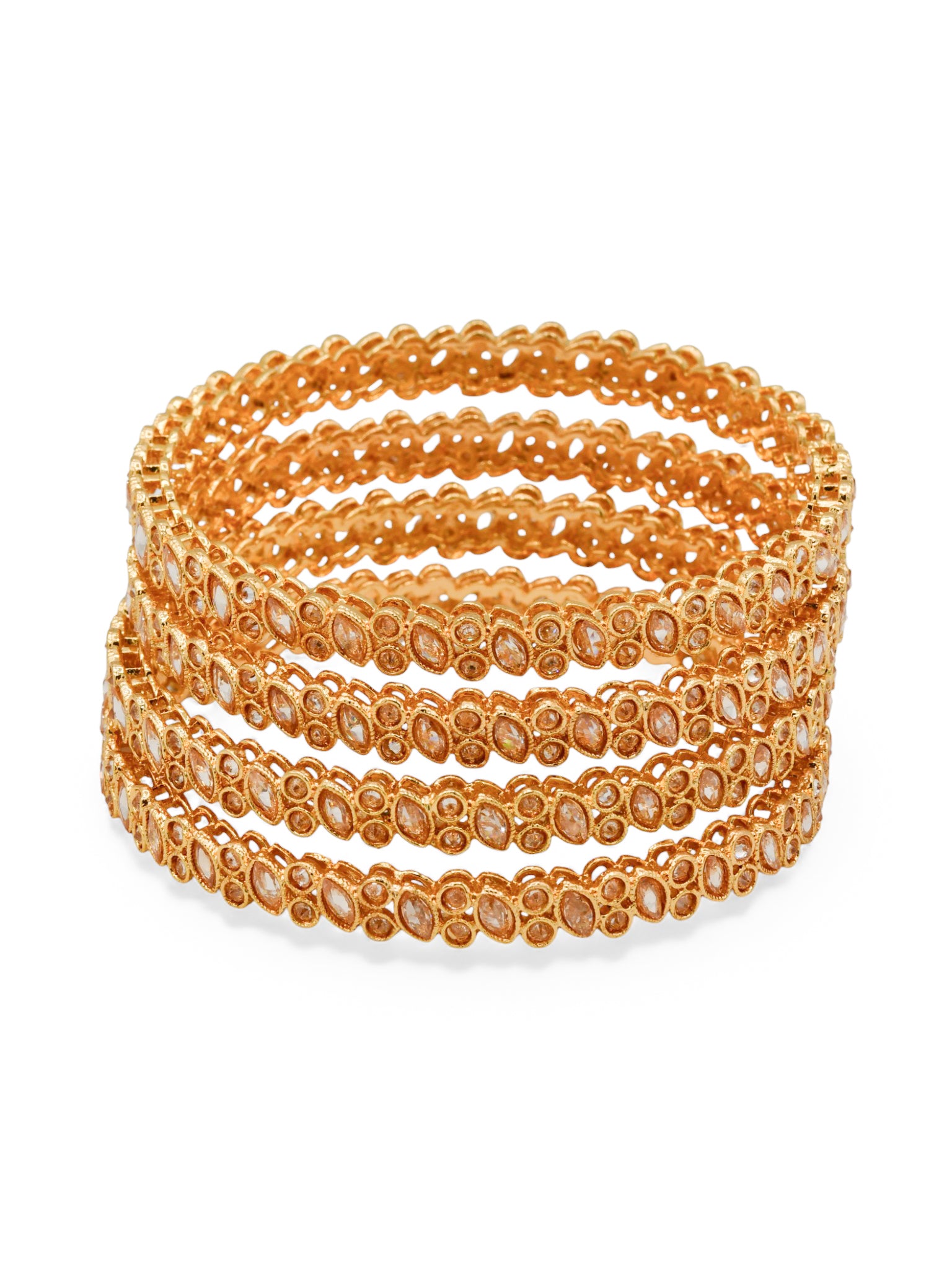 AD Costume Bangles 4pcs - Roop Darshan