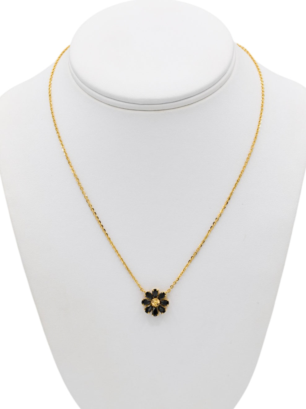 22ct Gold Crystal Necklace Set