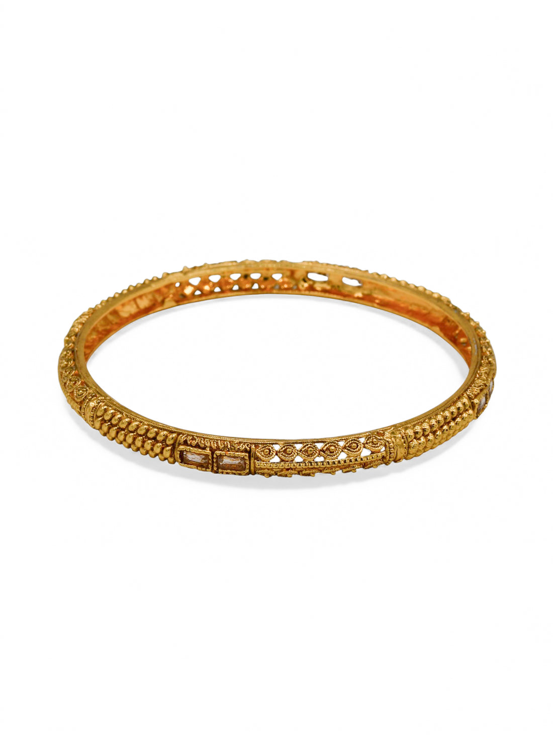 Costume Bangles With Stones