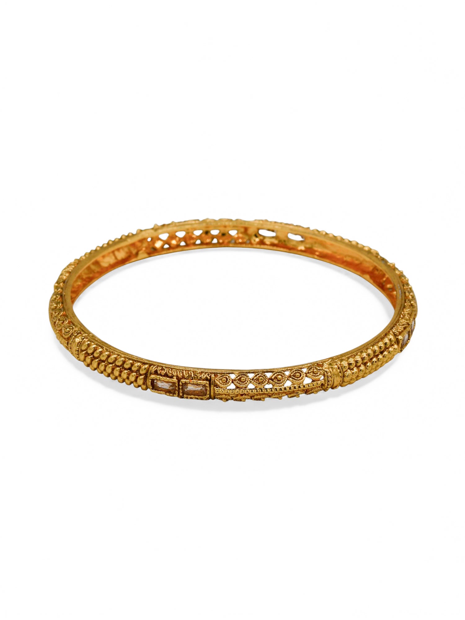 Costume Bangles With Stones